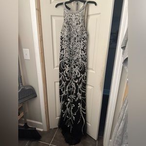 Moro Lee Black Long Dress
